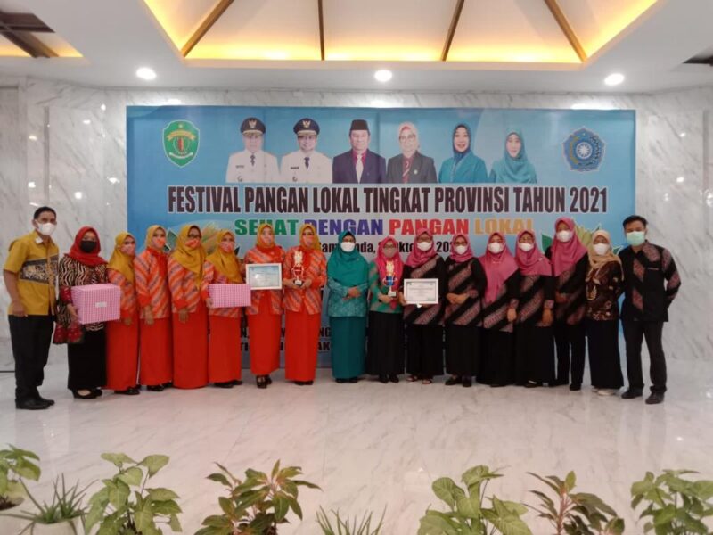 DKP Dan TP PKK Kutim Bawa Pulang 2 Penghargaan Pada Ajang Festival