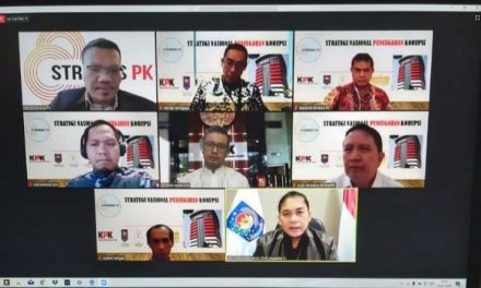 KPK gelar Webinar Penguatan Pelaksanaan dan Komunikasi aksi Stranas PK bagi Inspektorat dan Diskominfo Pemda Seluruh Indonesia