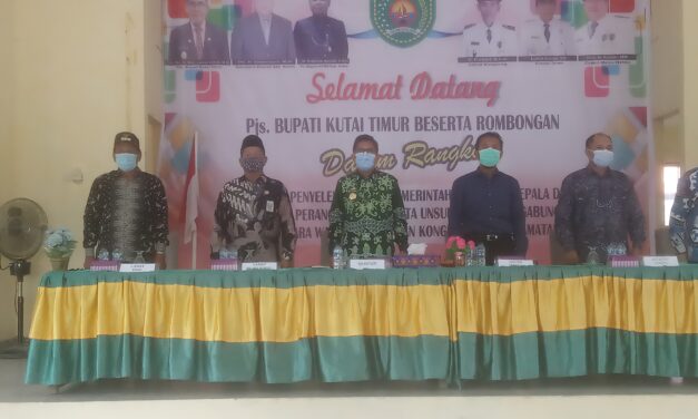 DPMD Kutai Timur Gelar Pembinaan Penyelenggaraan Pemerintah Desa Bagi Kepala Desa Dan Perangkat Desa