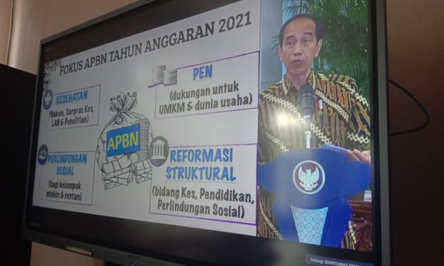 Penyerahan DIPA dan TKDD 2021 Lebih Awal Untuk Pemulihan Kesehatan Dan Ekonomi