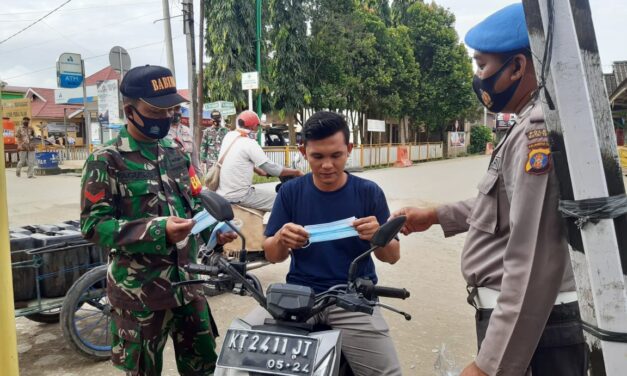 Angka Covid 19 Melonjak, Koramil Sangkulirang Turun Tangan