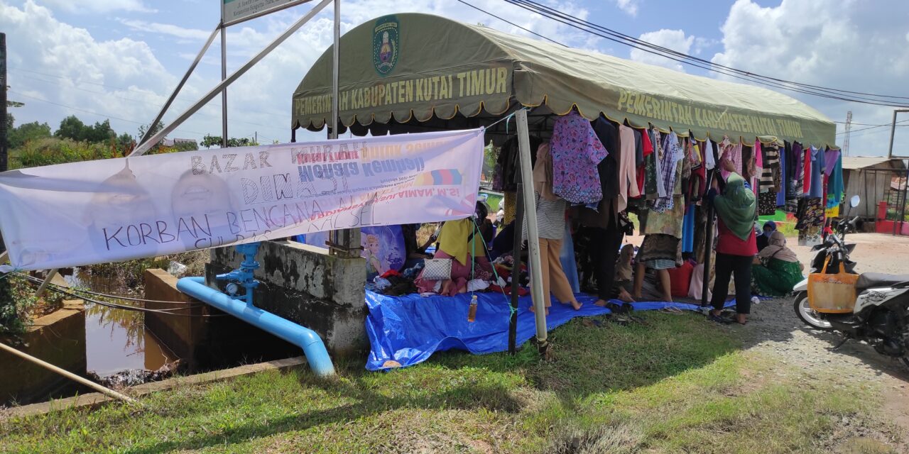 Warga Perumahan Griya Bukit Pelangi Buka Bazzar Murah Untuk Donasi Bencana di Sulbar dan Kalsel