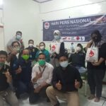 Rangkaian Peringatan HPN 2021, Anggota AJKT Mendonorkan Darahnya
