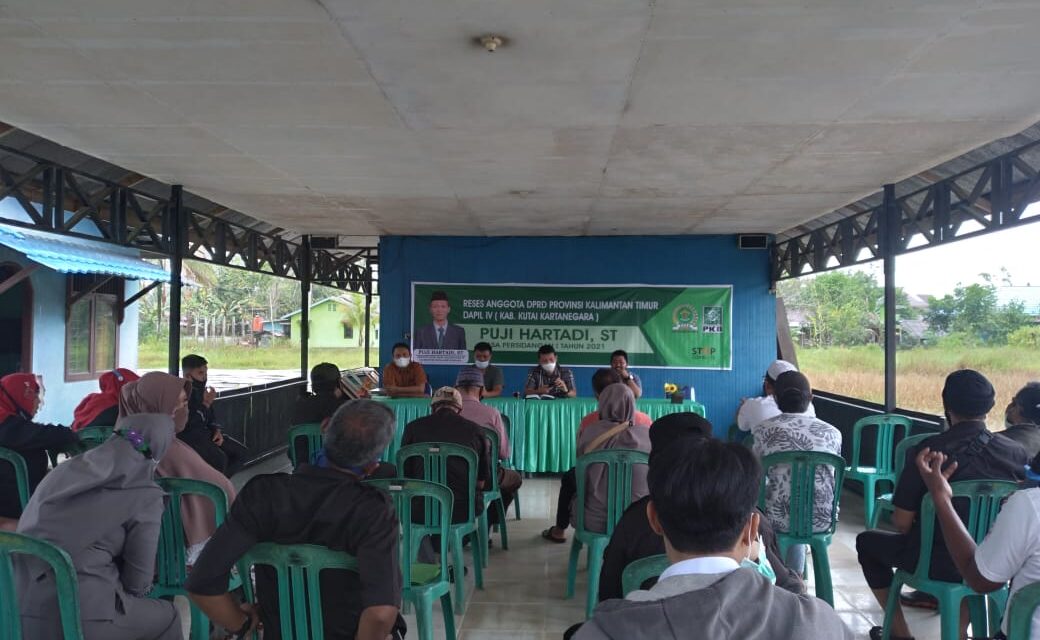 Reses Puji Hartadi di Desa Anggana, Warga Ingin Pembangunan Masjid dan Jembatan Penghubung