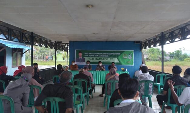 Reses Puji Hartadi di Desa Anggana, Warga Ingin Pembangunan Masjid dan Jembatan Penghubung