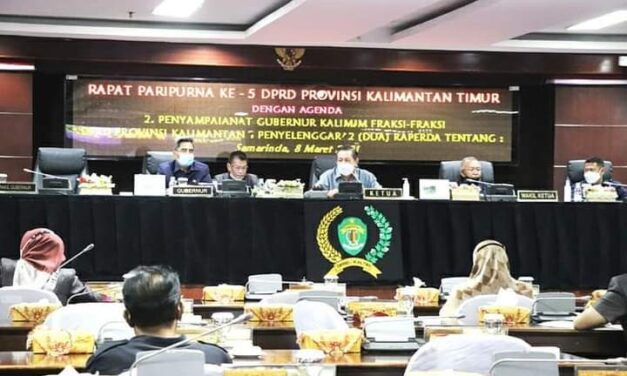 Pemprov dan DPRD Kaltim Sepakat Raperda Inisiatif Tentang Ketahanan Keluarga Masuk Prolegda 2021