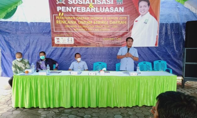 Syafruddin Sosper Tentang REUD, Agar Terwujudnya Ketahanan dan Kemandirian Energi