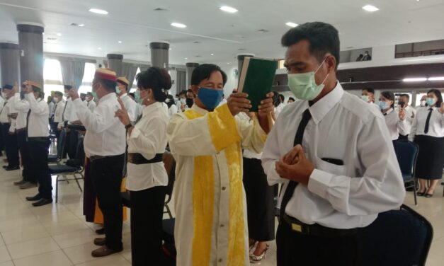 152 BPD Dari 20 Desa di Kutim Resmi di Lantik Bupati