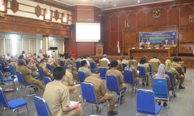 Sosialisasi Penyelamatan Arsip Penanganan Covid 19, Bupati Minta Pengelola Arsip Kuasai Ilmunya