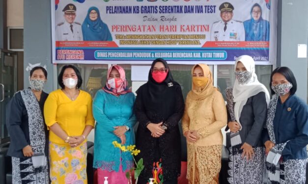 Pelayanan KB Serempak di Dukung 23 Ranting IBI se Kutim