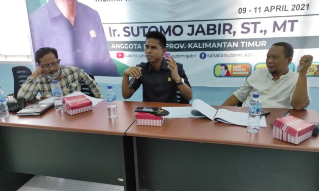 Di Kutim, Sutomo Sosialisasikan Perubahan Perda Pajak Daerah