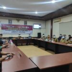 Pemkab Kutim Ikuti Vidcon Peningkatan Prokes Covid 19