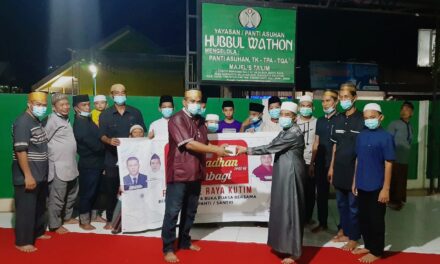 Ramadhan Berbagi, FKM Bone Raya Kutim Sambangi Tiga Panti Asuhan