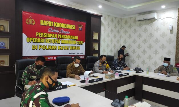 Persiapan Pengamanan, Kutim Gelar Rakor Jelang Lebaran
