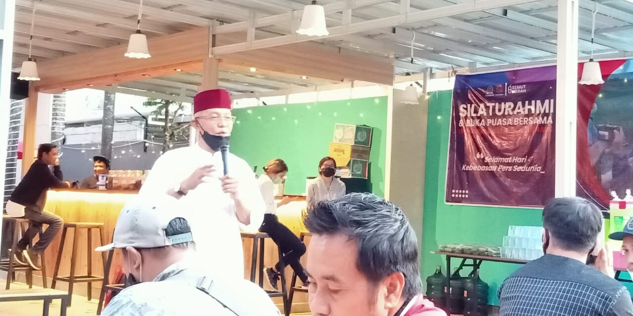 Pererat Silaturahmi Wakil Ketua DPRD Kaltim  Bukber Bareng Jurnalis