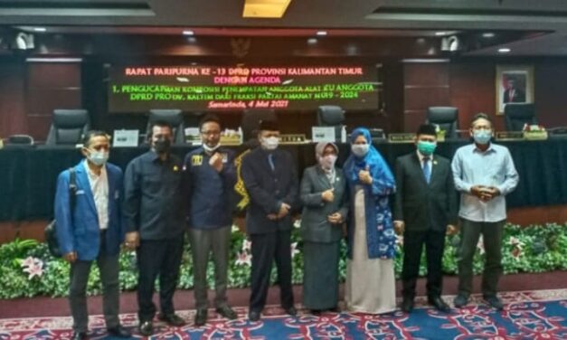 Makmur HAPK Lantik Sukmawati, PAW DPRD Kaltim