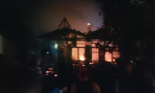 1 Rumah dan 2 Motor Ludes di Amuk Si jago Merah