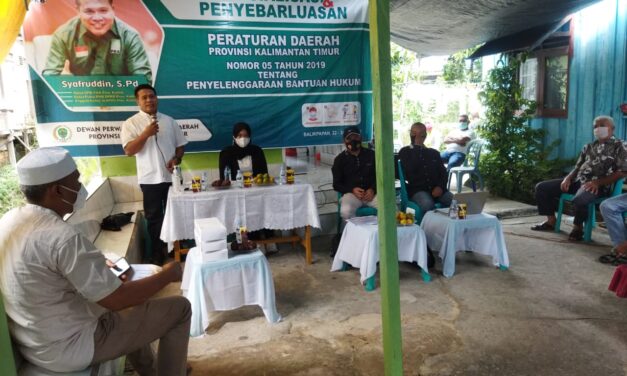 Syafruddin Gelar Sosper Penyelenggaraan Bantuan Hukum