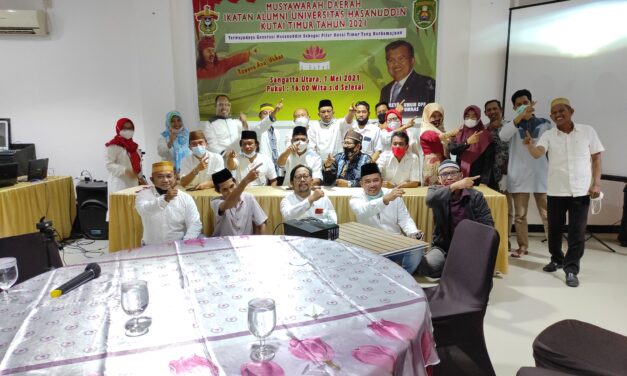 Sutomo Jabir Nahkodai IKA Unhas Kutim Periode 2021 – 2025