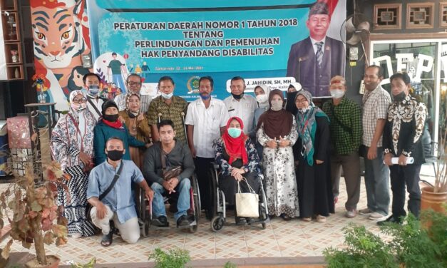 Jahidin Sosialisasikan Perda Perlindungan dan Pemenuhan Hak Penyandang Disabilitas