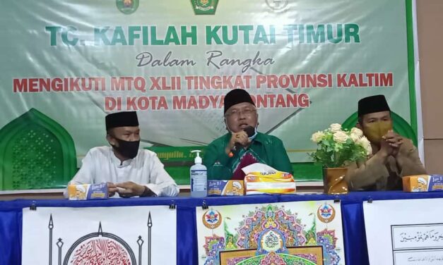 TC ditutup, Kafilah MTQ XLII Kutim Diharapkan Naikan Peringkat