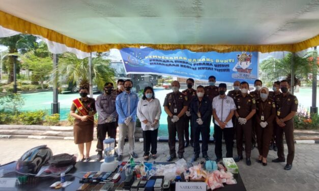 Kejari Kutim Lakukan Pemusnahan BB Terhadap 86 Perkara