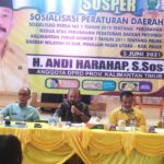 Andi Harahap Sosialisasi Perda Pajak Daerah di Kelurahan Gunung Seteleng Penajam