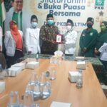 PKS Samarinda Silaturahmi ke Kantor DPC PKB Samarinda