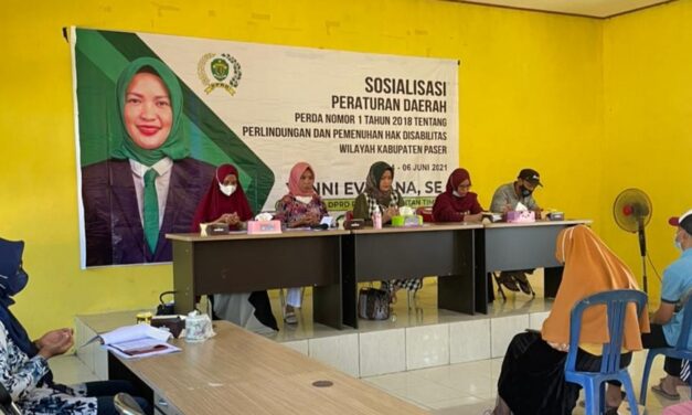 Yenni Eviliana Sosialisasikan Perda Pemenuhan Hak Penyandang Disabilitas