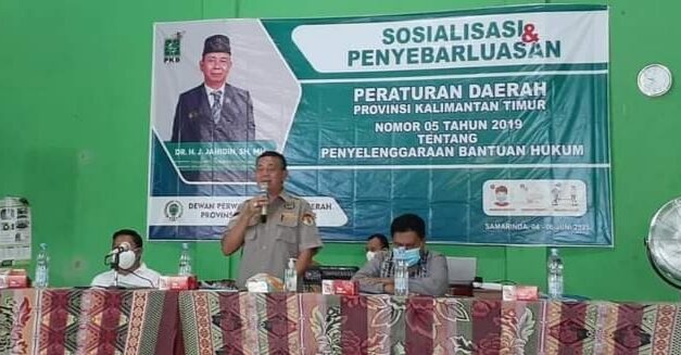Jahidin Sosper Penyelenggaraan Bantuan Hukum di Sungai Kapih