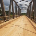 Jembatan Penghubung Busang dan Muara Ancalong Rampung, Tinggal Diresmikan