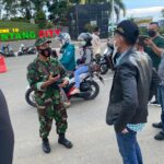 Anggota DPRD Kaltim Sutomo Jabir Monitoring Posko Penyekatan di Batas Kota Bontang