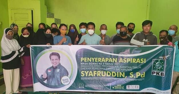 Reses Syafruddin di Sepinggan, Warga Ingin di Vaksinasi dan Air Bersih