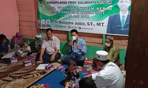 Usulan Infrastruktur Mendominasi Reses Sutomo di Masabang