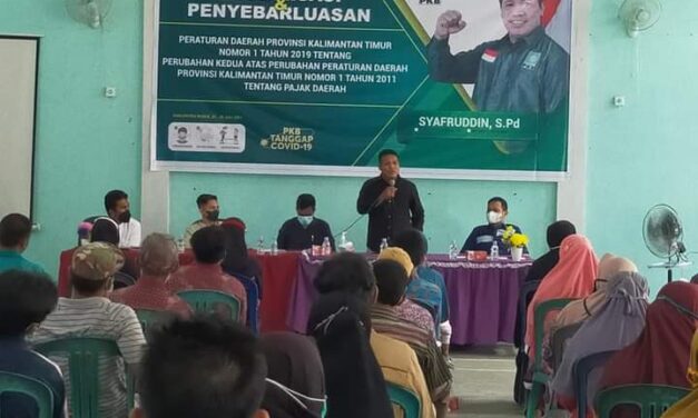 Syafruddin, Sosper Pajak Daerah di Desa Krayan Jaya