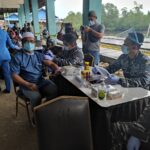 TNI AL Sangatta Gelar Lanjutan Serbuan Vaksinasi Covid 19