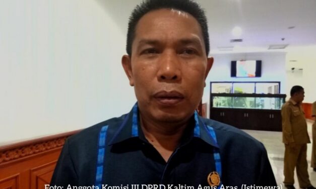 Agus Aras Soroti Banyaknya Infrastruktur Jalan Berlubang dan Hancur di Jalan Provinsi Kaltim