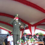 Upacara Penurunan Bendera di Kutim Berlangsung Khidmat