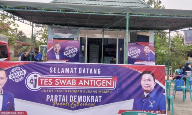 Tim Kerja Anggota DPR RI Irwan Fecho, Laksanakan Tes Antigen Gratis di Sempaja Timur