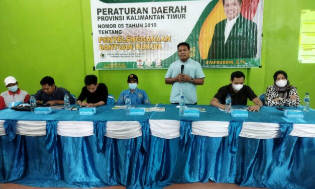 Syafruddin : Perda No 5 Tahun 2019 Bantuan Hukum Untuk Masyarakat Yang Tidak Mampu