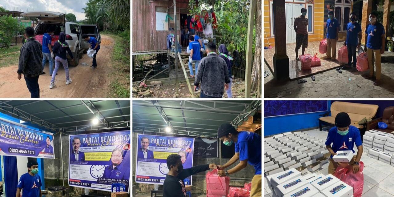 Tim Relawan Irwan Berhasil Salurkan 11. 740 Ribu Kotak Nasi Selama PPKM di Samarinda dan Kutim