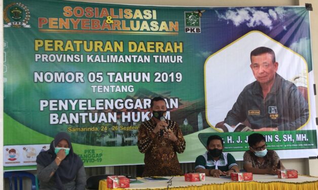 Jahidin : Perda Bantuan Hukum Diperuntukan Bagi Masyarakat Tidak Mampu
