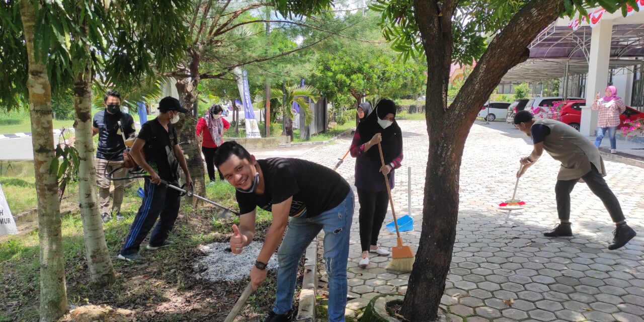 World Cleanup Day 2021, Diskominfo Kutim Gelar Jumat Bersih