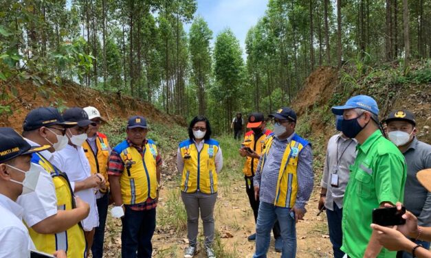 Pastikan Penyediaan Air Bersih Rakyat Kaltim Terpenuhi,  Irwan Tinjau SPAM Sepaku