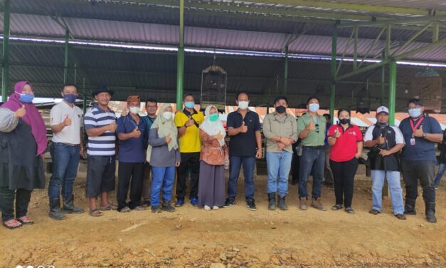 Target Swasembada Ternak, Kadistanak Kutim Kunjungi Komunitas Peternak Madiri Sangata