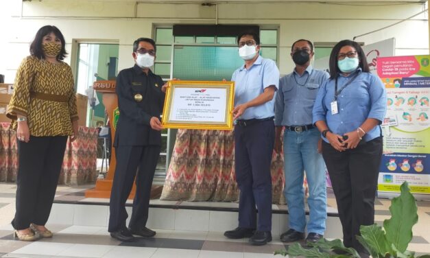 Terima Alkes Dari KPC dan Kontraktor Lainnya, Bupati Minta Alkes Dirawat Dengan Baik