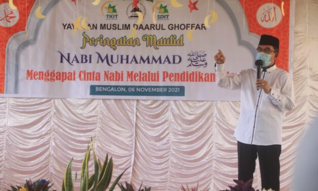 Peringatan Maulid di Bengalon, Bupati Bersyukur Banyak Orang Tua Masukan Anaknya di SIT