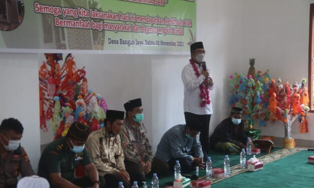 Bupati Resmikan Mushola Abdul Muthalib di Kaliorang