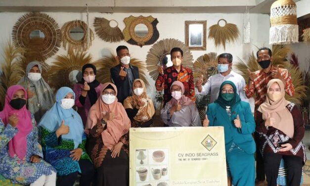 Dekranasda Kutim Studi Tiru ke Kulonprogo Terkait Pengembangan Kerajinan Anyaman Serat Alam