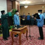 Resmi di Lantik, Supartono Jabat Irban IV Itwil Kutim